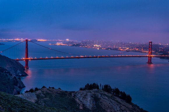Golden Gate from the Marin Headlands